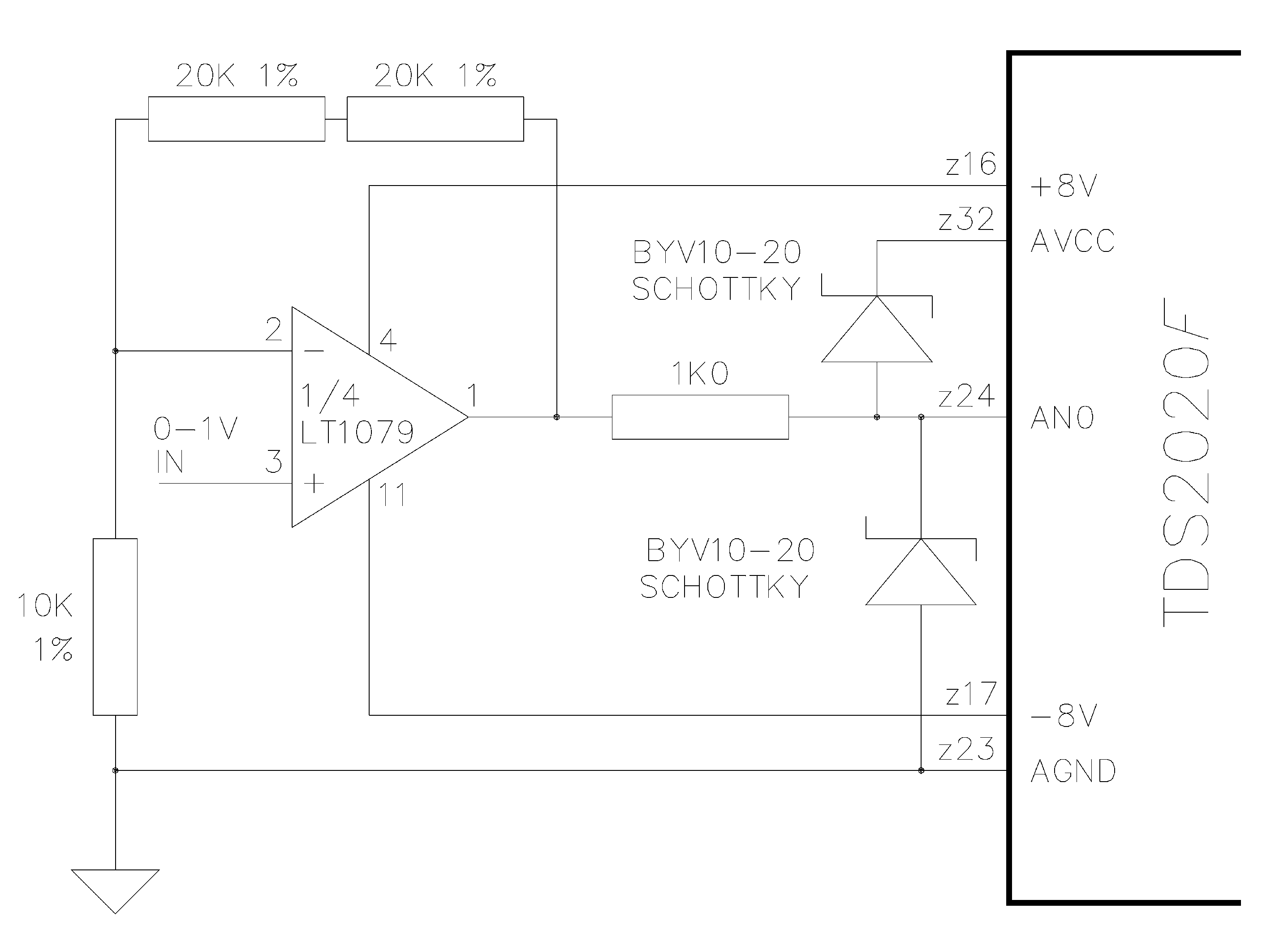 A to D input amplifier suggestion