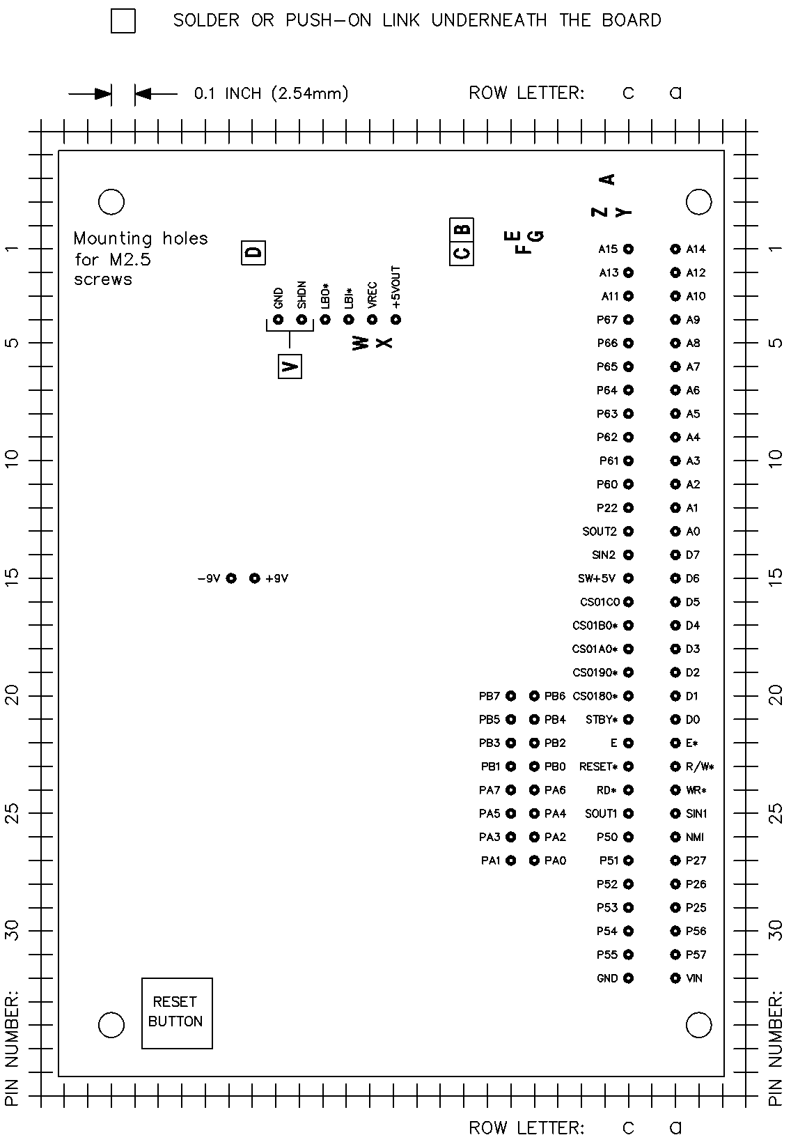 TDS9092 pin connections